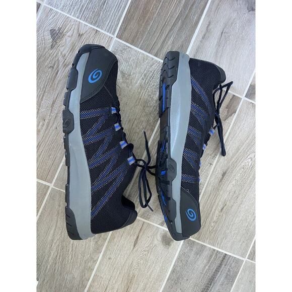 Men’s Nautilus Safety Footwear Accelerator Black Blue Sz 15 Safety Toe Athletic - Picture 3 of 7